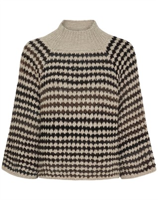 MDCFatima Strick - Beige/Moro